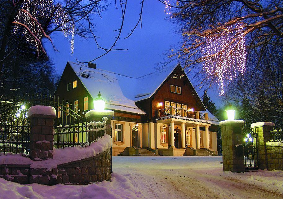 Hotel "Dworek Lesniczowka" Wodzisław Śląski Exteriér fotografie
